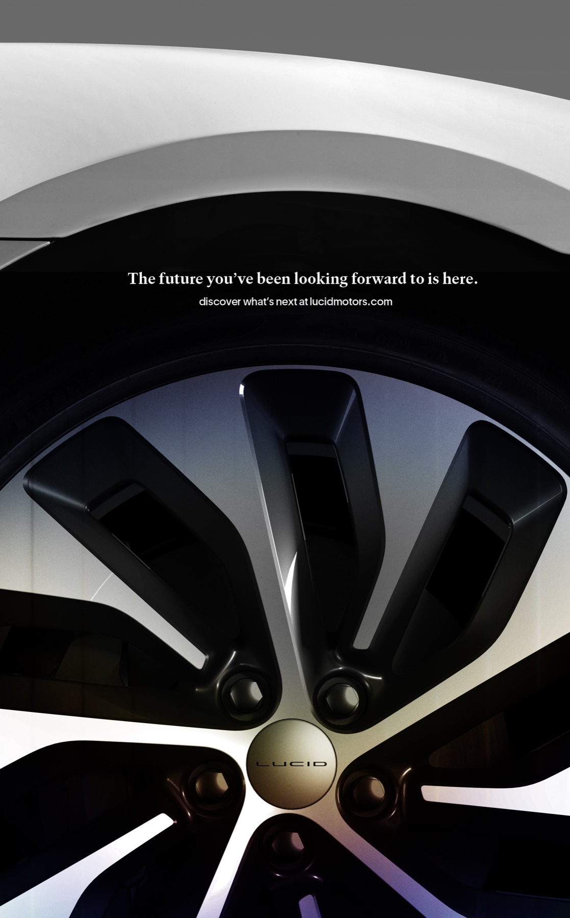 Lucid Motors digital ad